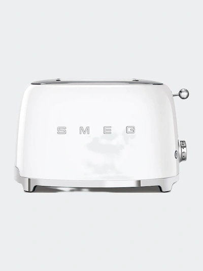 Shop Smeg 4 Slice Toaster Tsf02 In White