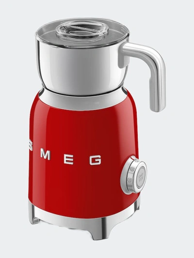 Shop Smeg Milk Frother Mff01 In Red