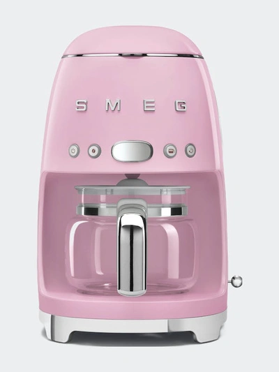 Shop Smeg Drip Filter Coffee Machine In Pink