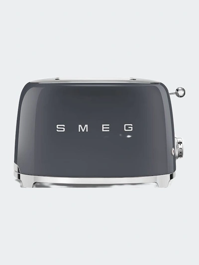Shop Smeg 2-slice Toaster In Grey