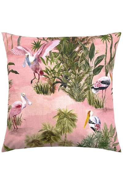 Shop Paoletti Platalea Outdoor Cushion Cover In Pink