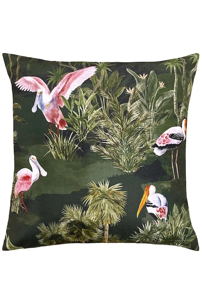 Shop Paoletti Platalea Outdoor Cushion Cover In Green