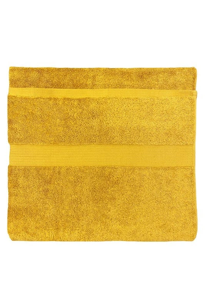 Shop Paoletti Cleopatra Egyptian Cotton Bath Towel In Yellow