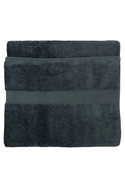 Shop Paoletti Cleopatra Egyptian Cotton Bath Towel In Grey