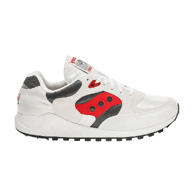 Pre-owned Saucony Jazz 4000 'grey Red' In White