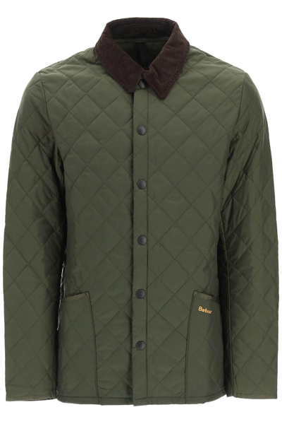 Barbour Heritage Liddesdale Quilted Jacket In Dark Green | ModeSens