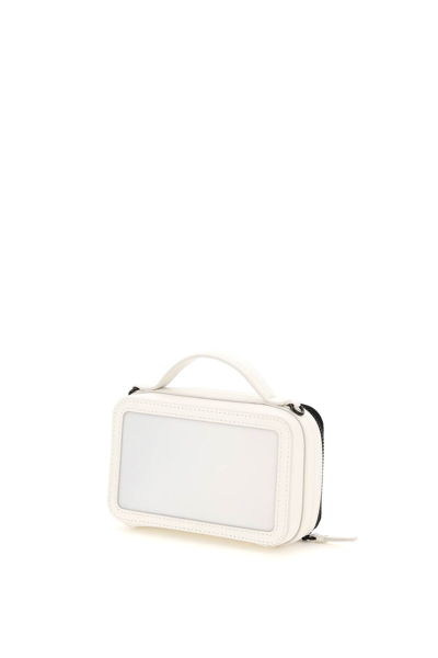 Shop Furla 'babylon' Mini Bag In White,black