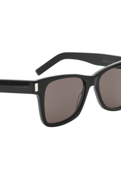 Shop Saint Laurent Sl 556 Sunglasses In Black