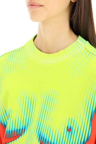 Shop Y/project Jean Paul Gaultier Trompe L'oeil Sweatshirt In Yellow,red,blue