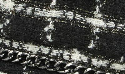 Vince Camuto Chain Strap Conductor Cap In Black