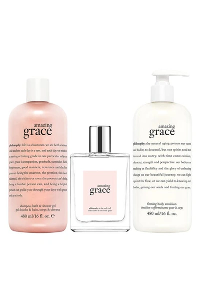 Shop Philosophy Amazing Grace Eau De Toilette Set Usd $144 Value