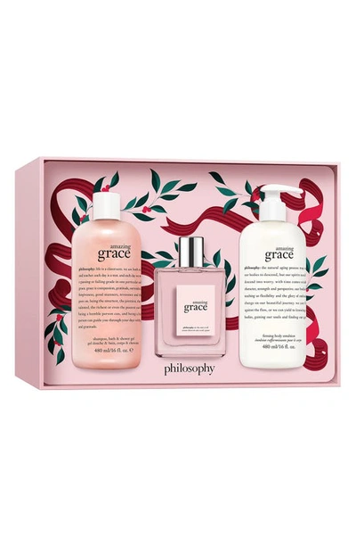 Shop Philosophy Amazing Grace Eau De Toilette Set Usd $144 Value