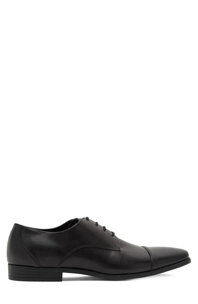 Rush By Gordon Rush Dylan Leather Derby In Black