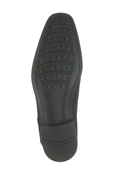 Rush By Gordon Rush Dylan Leather Derby In Black