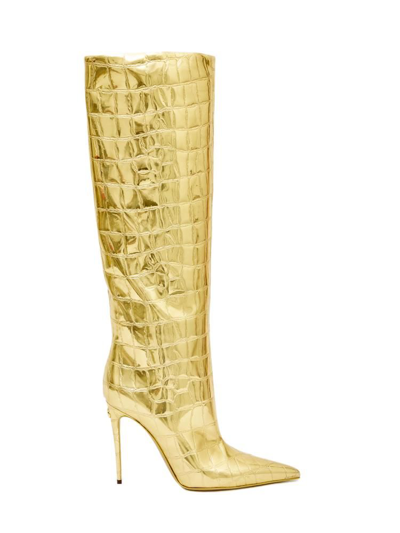 Shop Dolce E Gabbana Women's Gold Other Materials Boots