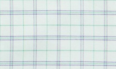 Shop Duchamp Tailored Fit Plaid Dress Shirt In Green