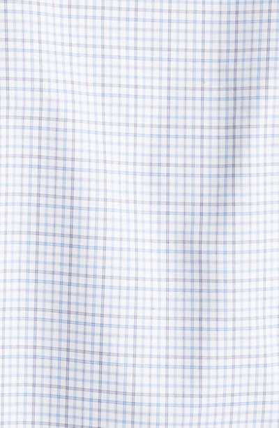 Shop Daniel Hechter Trim Fit Plaid Dress Shirt In Blue