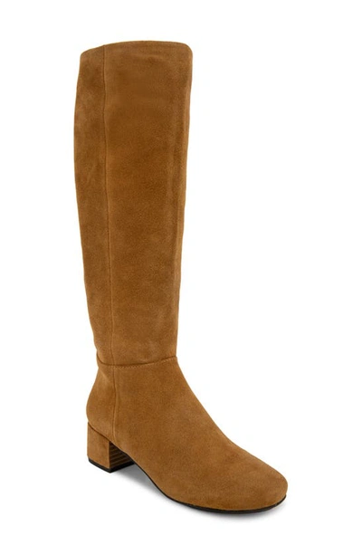Gentle Souls By Kenneth Cole Ella Stove Pipe Knee High Boot In Luggage |  ModeSens