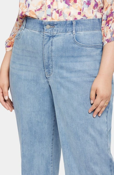 Shop Nydj Waist Match Major Wide Leg Jeans In Crystalline