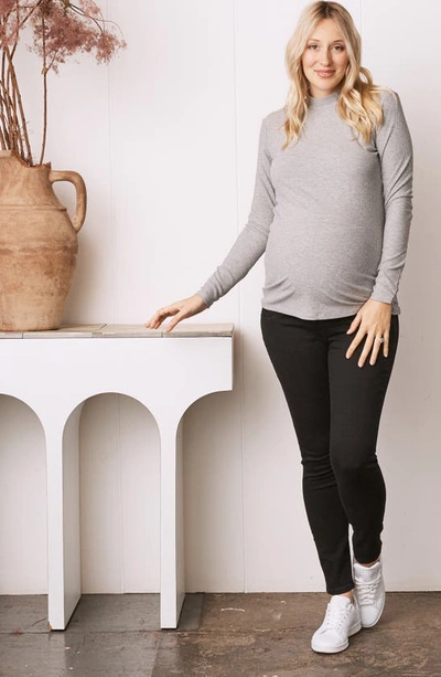 Shop Angel Maternity Maternity Skinny Jeans In Black