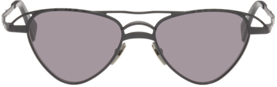 Shop Kuboraum Black Z15 Sunglasses In Black Matt