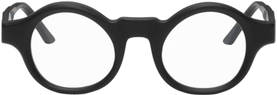 Shop Kuboraum Black L4 Glasses In Black Matt