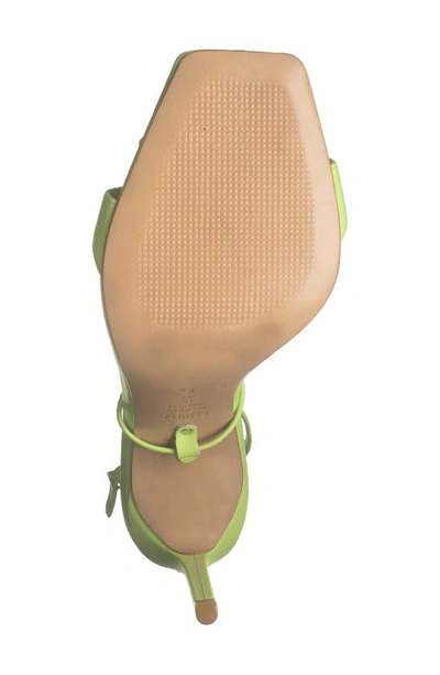 Shop Schutz Vikki Ankle Tie Sandal In Green Fresh