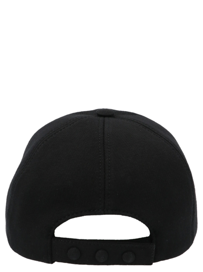 Shop Burberry Tb Cap In Black