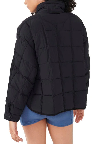 Free People Fp Movement Pippa Packable Puffer Jacket In Black