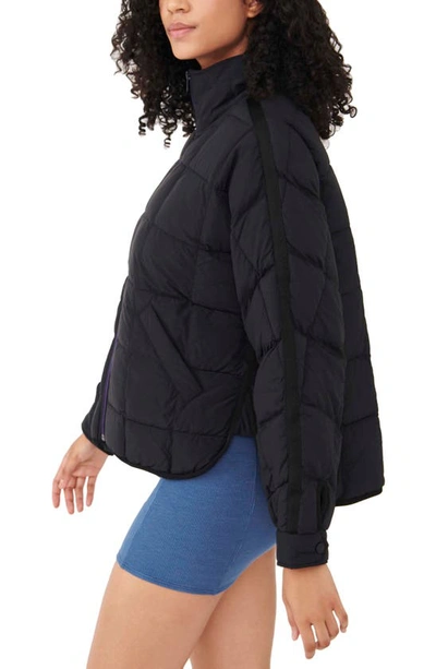 Free People Fp Movement Pippa Packable Puffer Jacket In Black