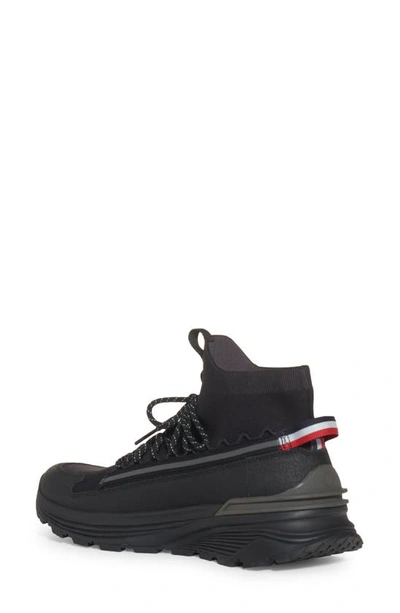 Shop Moncler Trailgrip Gore-tex® Waterproof High Top Sneaker In Black