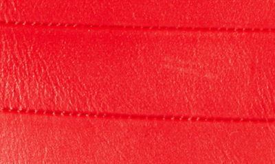 Shop Valentino Medium V-ring Leather Shoulder Bag In Rouge Pur