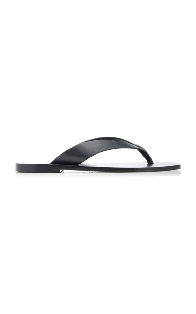 Shop A.emery Kinto Leather Sandals In Black