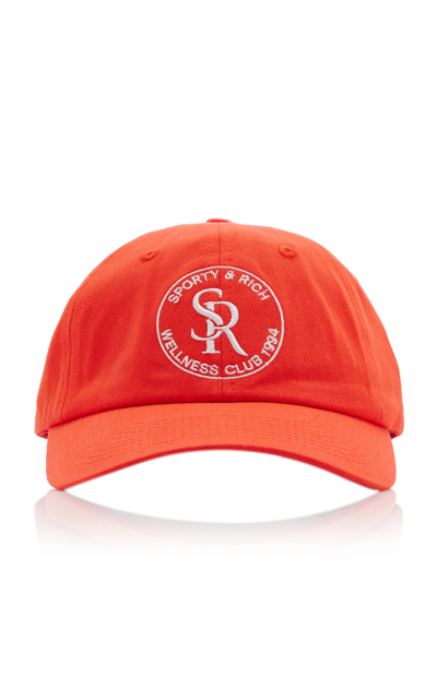 Shop Sporty And Rich Women's S&r Cotton Baseball Cap In Red