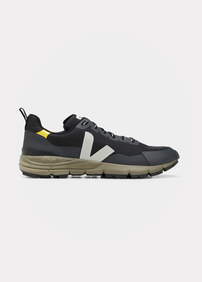 Shop Veja Men's Dekkan Vibram Sole Runner Sneakers In Blk/ox