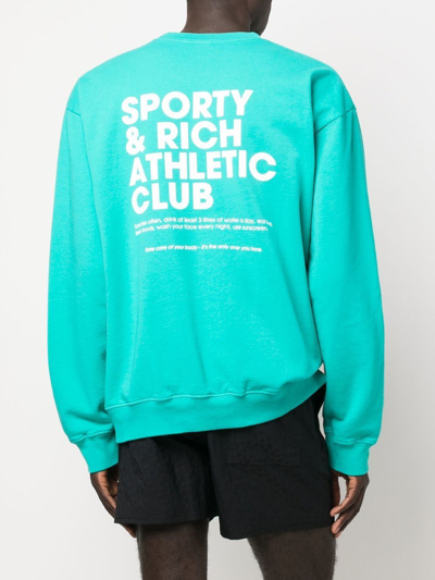 Shop Sporty And Rich Sporty & Rich Sweaters Green