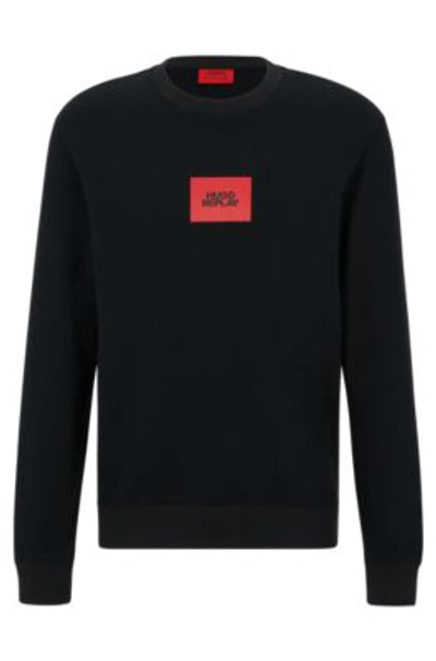 Hugo | Replay Organic-cotton Sweatshirt With Red Capsule Logo Label In  Light Grey | ModeSens