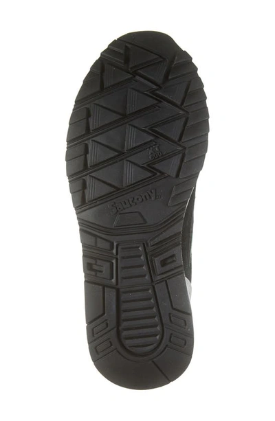 Shop Saucony Shadow 6000 Sneaker In Black/ Aquamarine