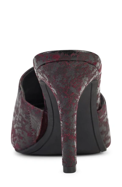 Dkny Bronx Slip-on Mule Sandal In Bordeaux