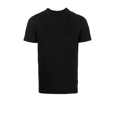 Shop Rick Owens Black Organic Cotton T-shirt
