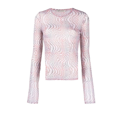 Shop Our Legacy Pink Hypnosis Tartan Top In Neutrals