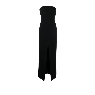Shop Solace London Bandeau Maxi Dress - Women's - Spandex/elastane/polyester In Black