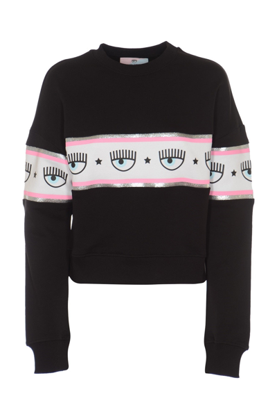 Shop Chiara Ferragni Sweaters Black