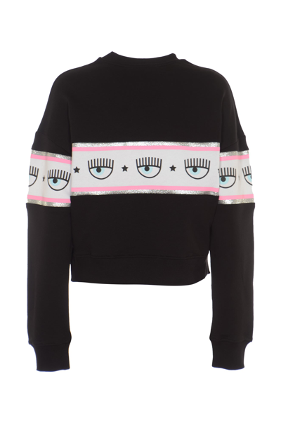 Shop Chiara Ferragni Sweaters Black