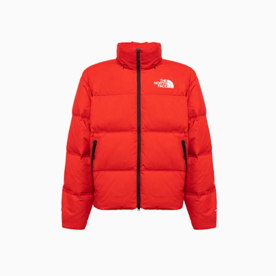 Shop The North Face Rmst Nuptse Puffer Jacket In Red