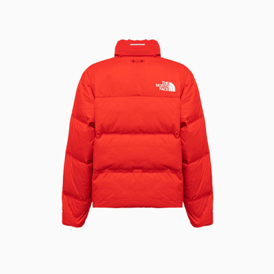 Shop The North Face Rmst Nuptse Puffer Jacket In Red