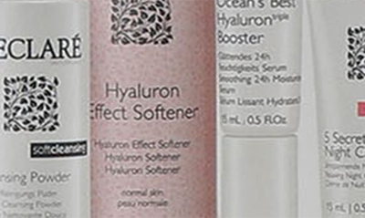 Shop Declare Ocean Best 4-piece Kit Hyaluron Booster, Softener Mousse, Night Cream & Cleansing Powder