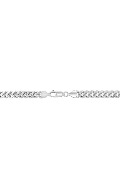 Shop Effy Sterling Silver Chain Link Necklace In White