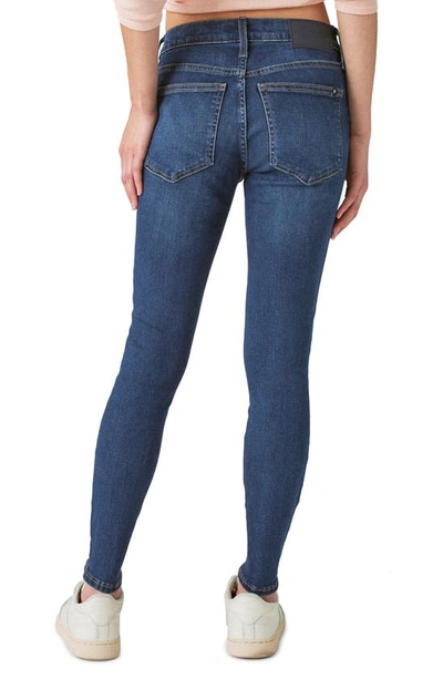 Shop Lucky Brand Ava Mid Rise Skinny Jeans In Lb Blue Dream