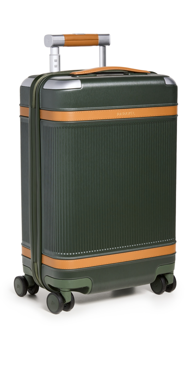 Shop Paravel Aviator Carry-on Suitcase Safari Green